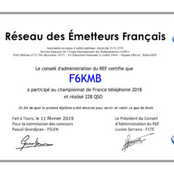 F6KMB REF SSB 2018